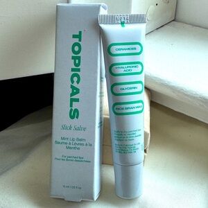 💋 Topicals Slick Salve Mint Lip Balm – Hydration Hero! Brand New! 💋